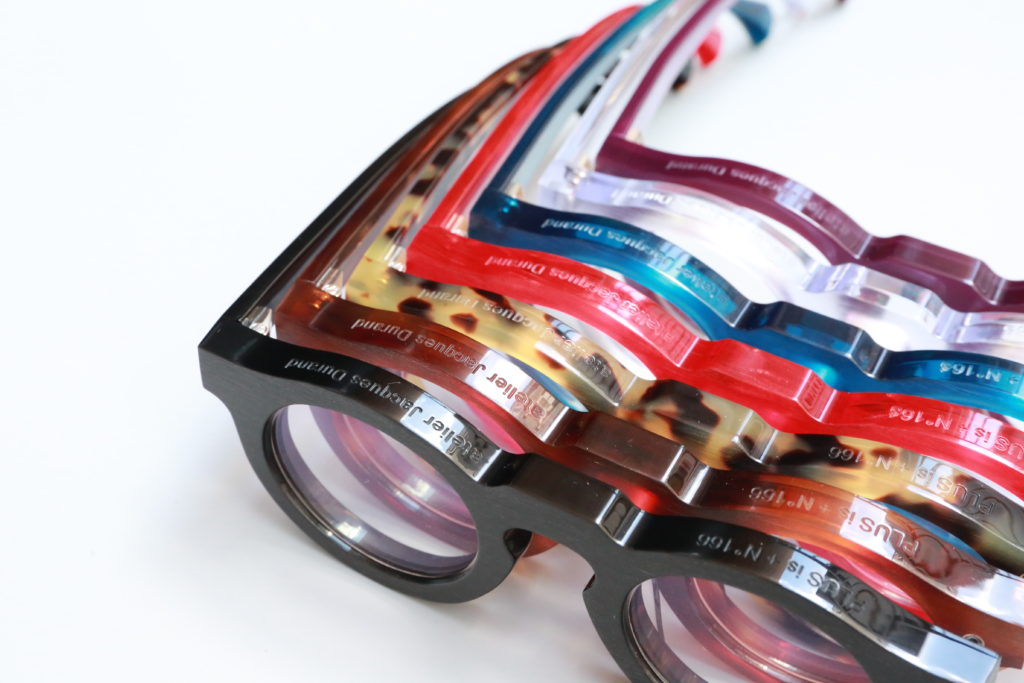 ジャックデュランの特別ライン「プラスイズプラス」カラフルなメガネ
