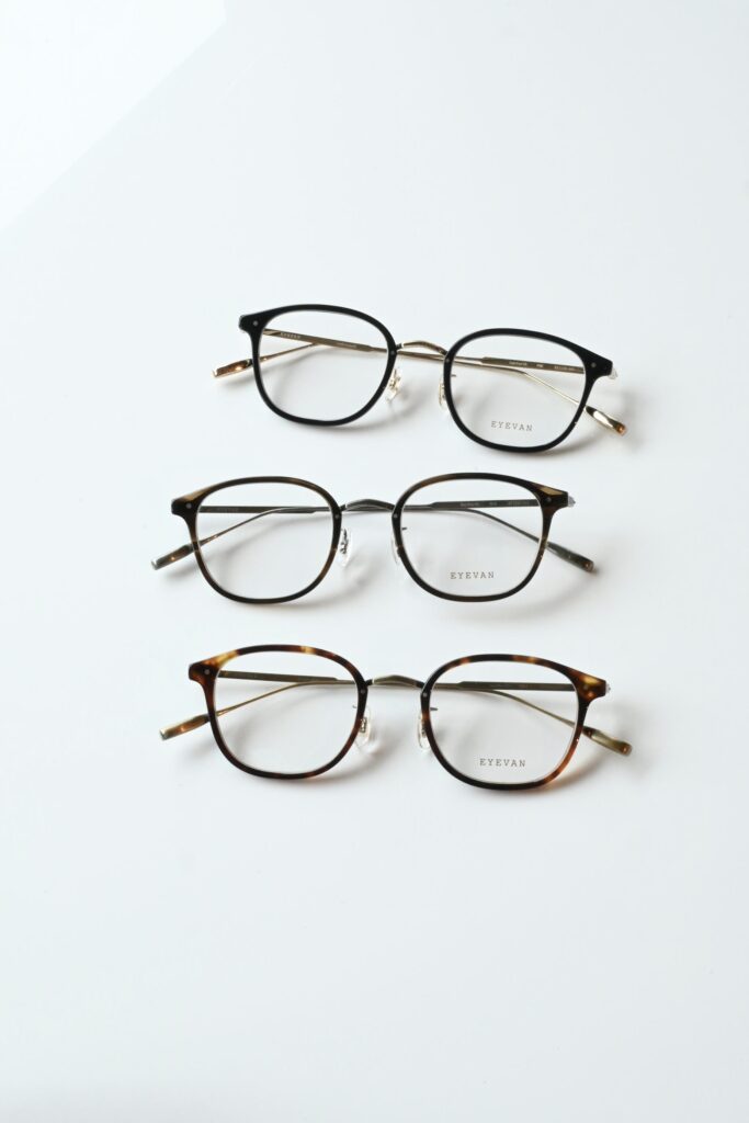 EYEVAN アイヴァン　メガネ　眼鏡　コンビネーションフレ　ビジネス　カジュアル　鯖江産　鯖江眼鏡　国産メガネ　ミモザオプティーク　Mimosa optique 長野駅　長野市メガネ　長野メガネ　上田市　上田市メガネ　権堂駅