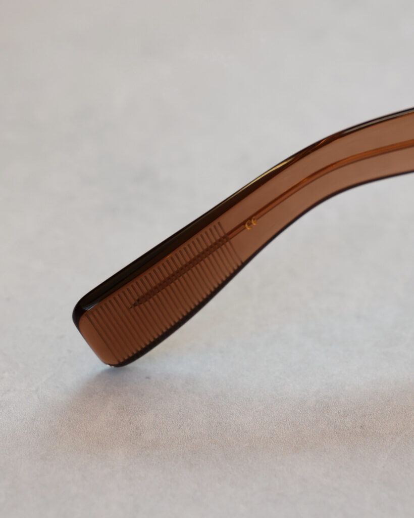 EYEVAN7285　792BR アイヴァン 太セル セルフレーム アンダーリム ブローフレーム サングラス 国産 鯖江 眼鏡